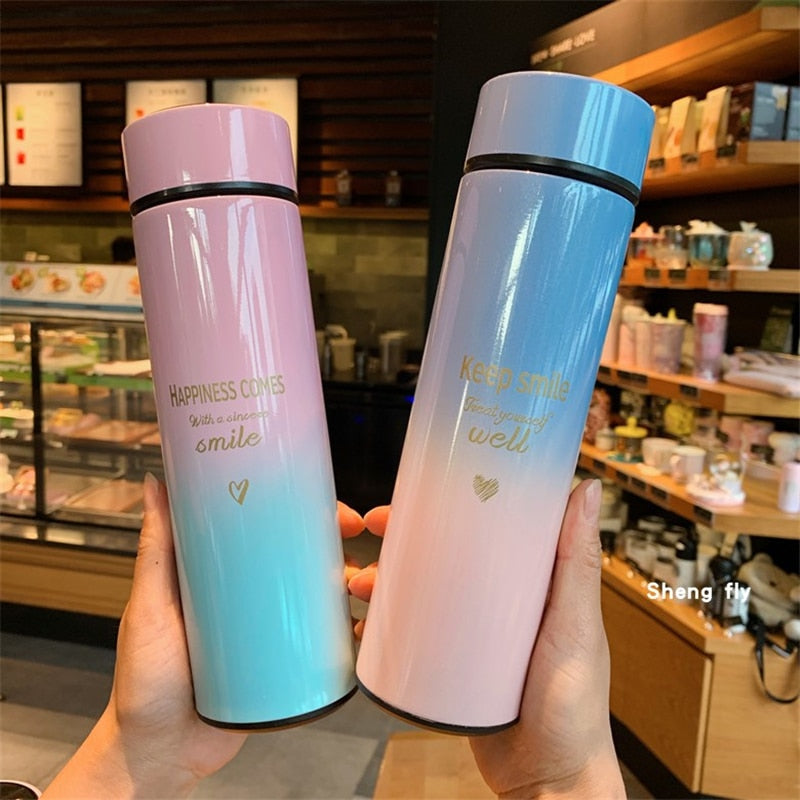 Gradient Stainless Steel Smart Temperature Cup