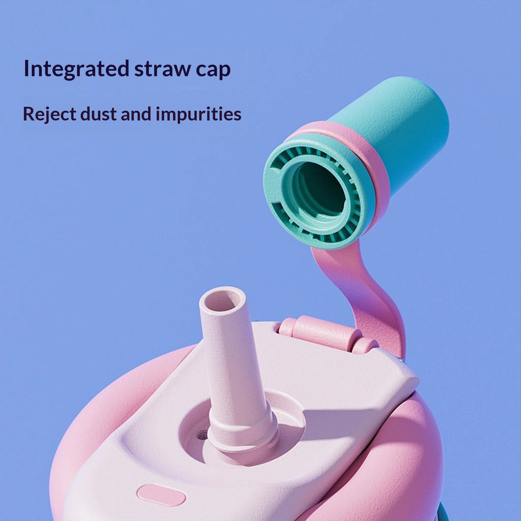 ColorPop Ceramic Straw Tumbler Cup