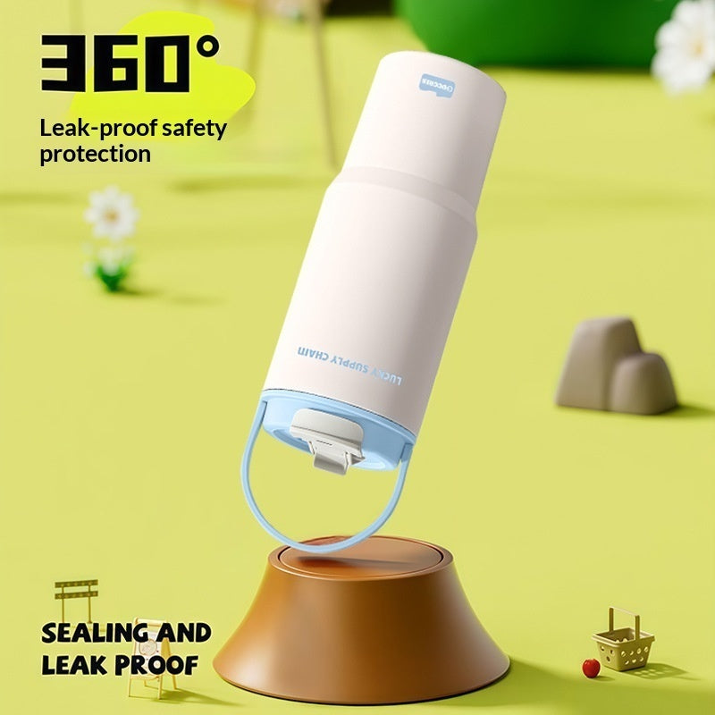 Portable Stainless Steel Tumbler – Leak-Proof, Big Capacity, Aesthetic Design