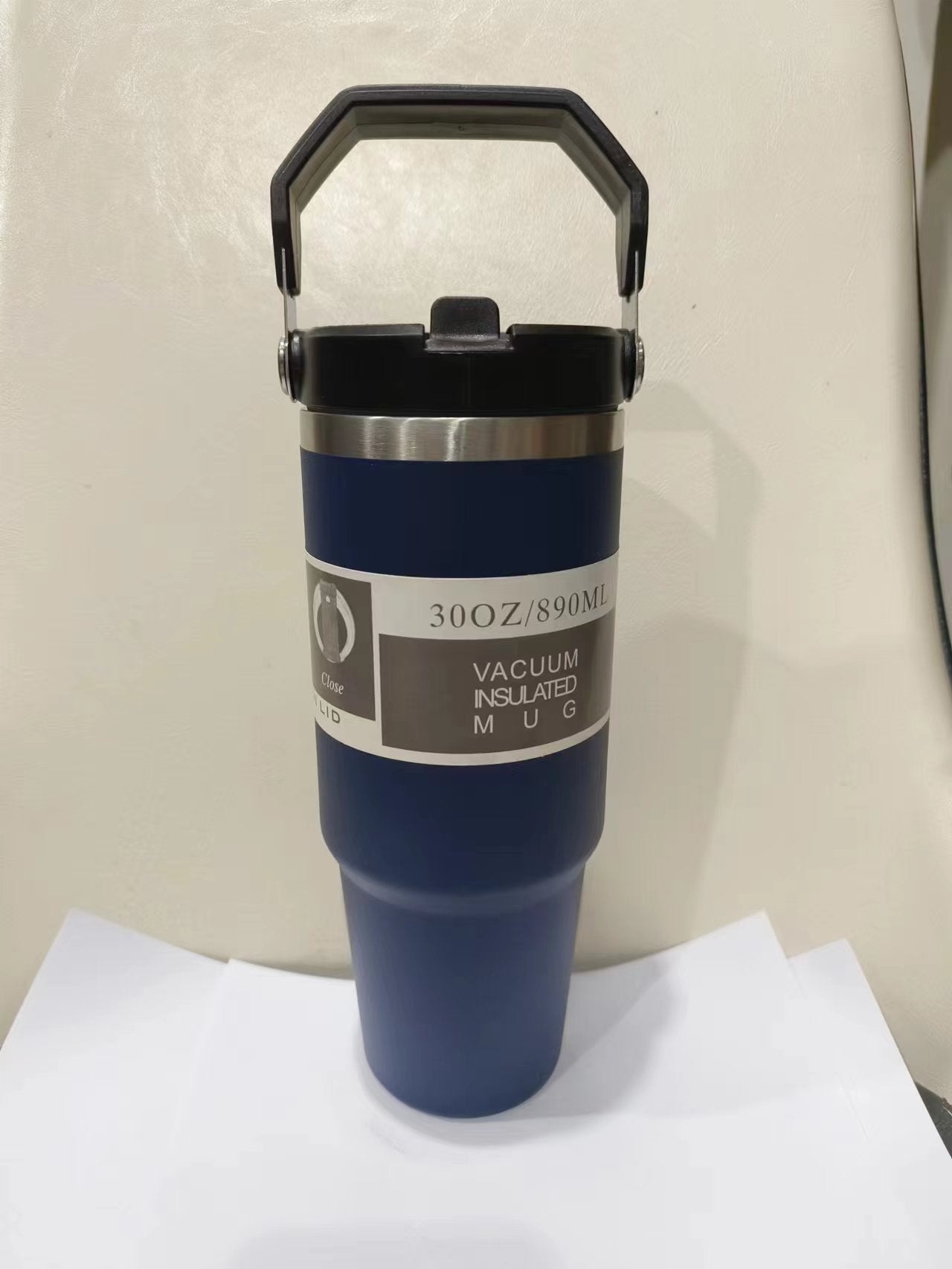 Portable Stainless Steel Travel Tumbler With Handle